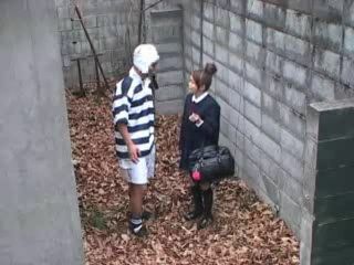 Nippon Teen's XXX Secret 'Tekoki' in College Backyard