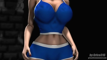 Redhead giant breasts