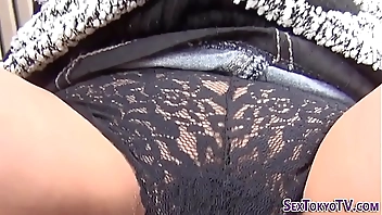 Slutty asian fingering