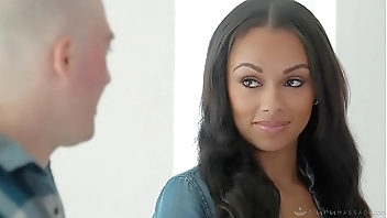 Threesome nuru oil massage