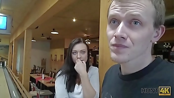HUNT4K. Hunter is looking for awesome sex for money in bowling place