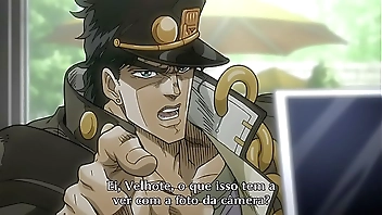 JoJo's Bizarre Adventure: Stardust Crusaders ep 01 Legendado