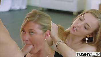 TUSHY Boss Lady Tests Her Assistant's Anal Limits