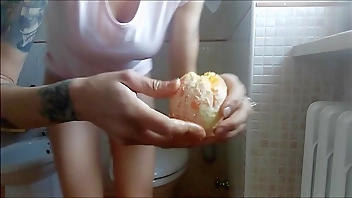 What are you doing, ? the orange juice is not prepared like this!