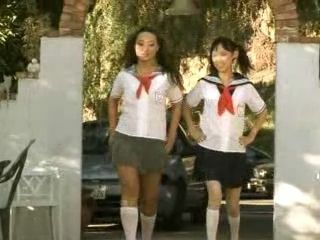 JAV Schoolgirls' Wild Ride - Nippon Nymphos' Horny XXX Romp