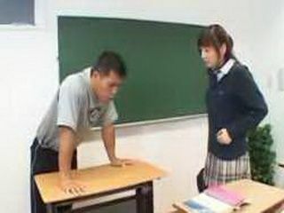Japanese Schoolgirl gets Fucked in Nippon-Style Porn