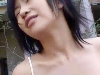 Japanese slut Akane Hotaru squirts and gives handjobs in JAV scene