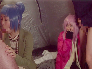 Japanese Cosplay Bangers go Wild in the 'Laid-back Camp' Woods