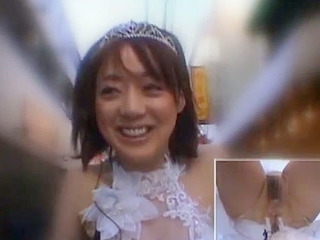 Horny Nippon babes Anri and Rina get drilled in XXX show.