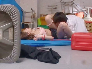 Fucking a hairy hottie's pussy in Japan XXX tour