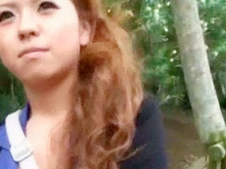 Porn star thirsty for cock dick, slurping on boner pole in Tokyo sex den