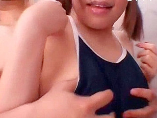 Gangbanging a nippon slut in a wet bikini for some hot XXX action