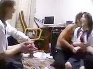 Japanese Schoolgirls Get Horny in Steamy Sex Party - Nippon XXX