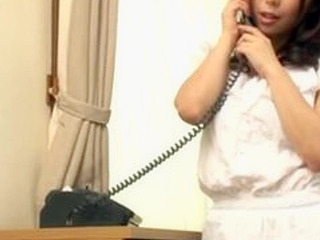 Asian maid's steamy fuckfest with her boyfriend in her boss' Tokyo pad