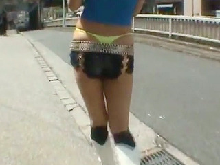 Japanese cutie Risa Murakami loves to get dirty outdoors for some wild fucking action.