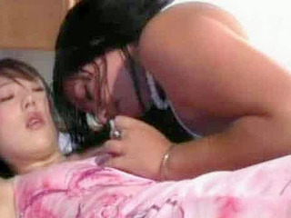 Nipponese Lesbian Duo Go Hardcore with Huge Dongs in XXX Porn.