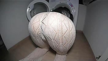 Stepsister seduced me with her round ass. My big cock filled her juicy hole