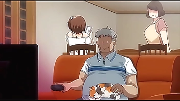 Busty Muscle Girl Incredible Blowjob - HENTAI