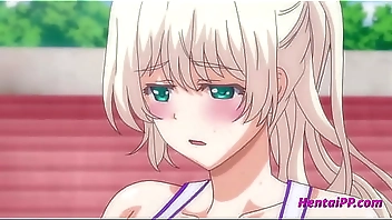 Two Hot Babes Fucking On The Sports Field - Hentai