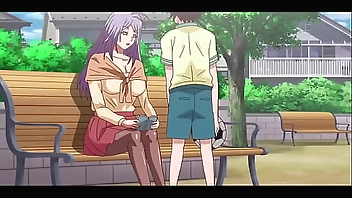Young Boy Meets Adult MILF In The Park And Has First Sex [ HENTAI ]