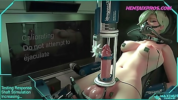 Edging a Futanari to the max for the best Explosive Orgasm - 3D