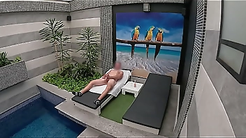 I call the room service girl from the private suite and she gives me a blowjob until I finish in her mouth