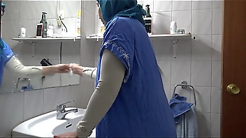 perverted german man fucks his muslim cleaning maid