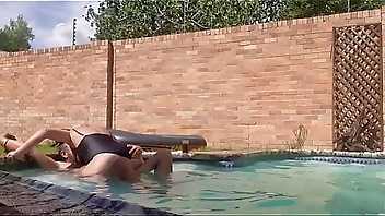 Swimming pool fuck
