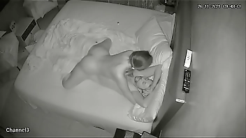 Romantic sex at night