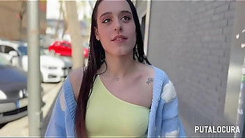 PutaLocura - Skinny Spaniard Briseida Myers is picked up by Torbe