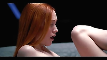 Cuckold husband FREEZES wife and has to watch her get fucked by his replica at human insemination center