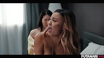 Big Tits Asian Wakes Up With Huge Cock And Fucks Her Partner