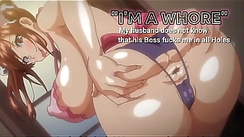 I'm a WHORE: My Husband Doesn't Know That I Have To Suck His Boss's Dick And Let Him Fuck Me In The Ass For Husband's Career Growth At Work / HENTAI / Anime / Toons