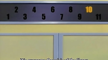 Dirty hentai school girl gets gangbanged in her wet pussy on train