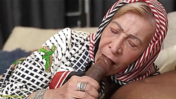 77 Years old grandma ready for bbc anal