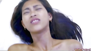 TrikePatrol Skinny Pinay Gets Filled Up With Foreigners Cum