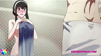 Ex Couple Bathroom Reconciliation Sex in the Shower - UNCENSORED ANIME