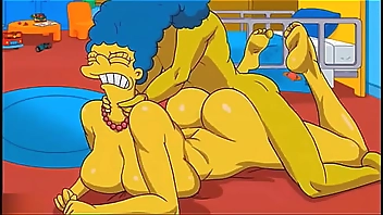 Anal Housewife Marge Moans With Pleasure As Hot Cum Fills Her Ass And Squirts In All Directions / Hentai / Uncensored / Toons / Anime