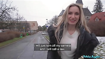 Captivating Blonde Micky Muffin Bends Over & Rides Martin's Cock To Earn Some Cash - FAKEHUB