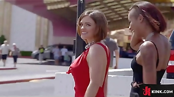 Two Hot Hookers get Bound and Fucked on Vegas Road Trip