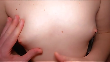 Stepbrother, Fuck my tiny tits, please!