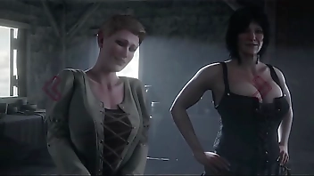 3D Animation Orc fucks Dgirl in anal and cum - Futa on Futa Hentai Sex