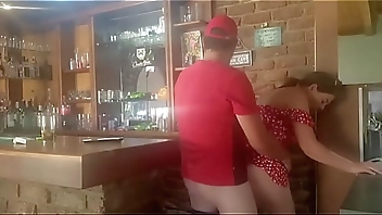 Brunette MILF gets fucked from behind