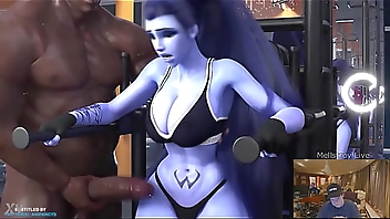 Training Session with Widowmaker (Overwatch Hentai 3D)