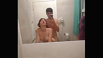 Fucking my ex girlfriend in the bathroom